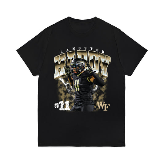 Wake Forest - NCAA Football : Langston Hardy - Collage Comfort Colors T-Shirt-0