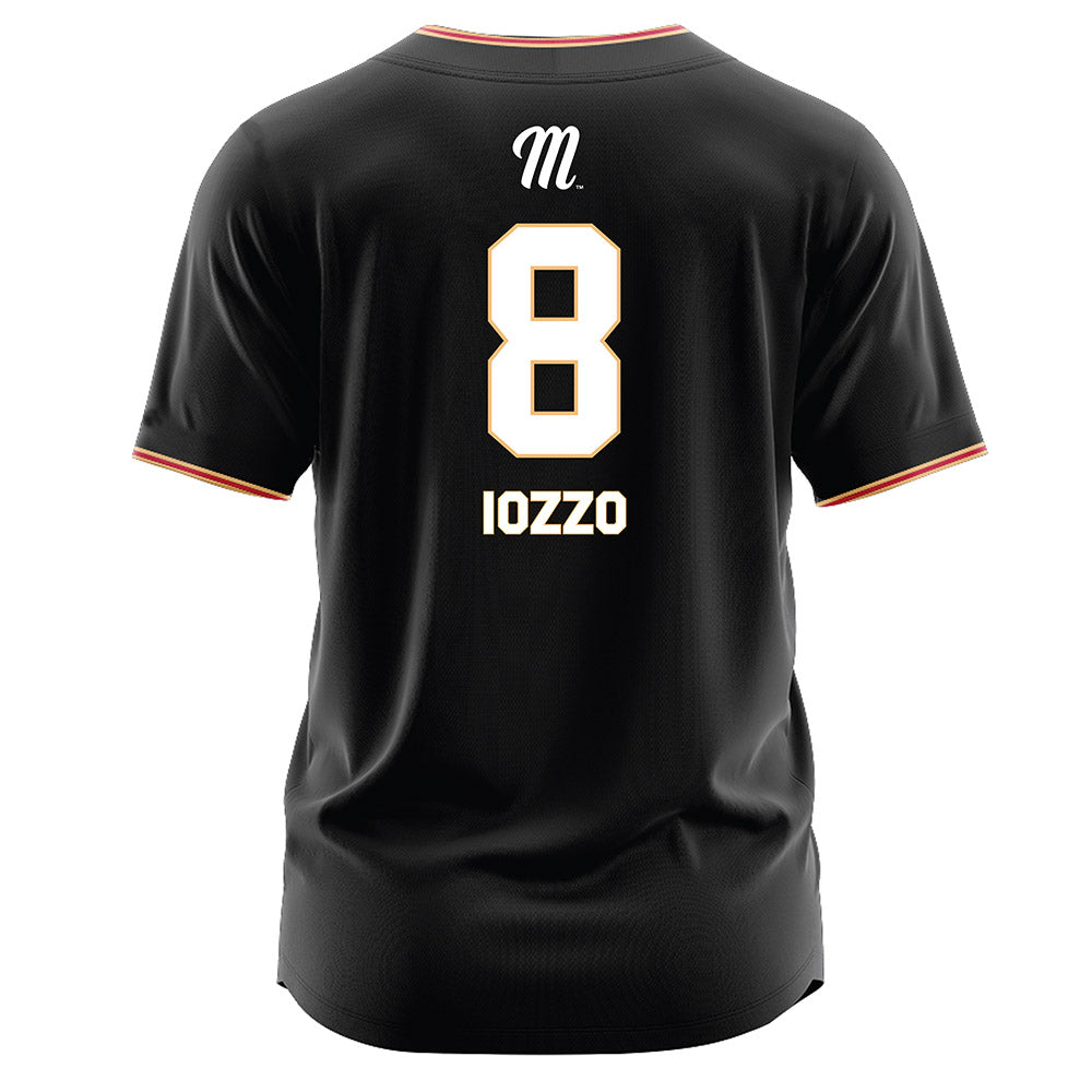 Miami of Ohio - NCAA Baseball : Marc Iozzo - Black Jersey-1
