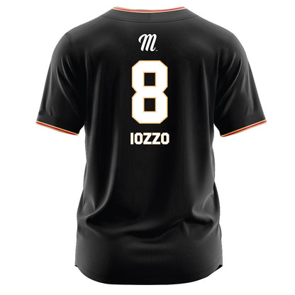 Miami of Ohio - NCAA Baseball : Marc Iozzo - Black Jersey-1