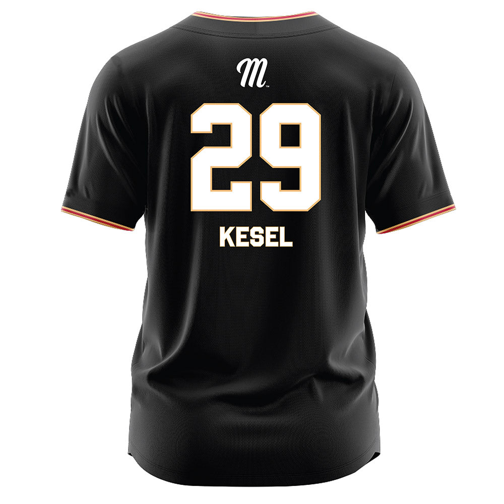 Miami of Ohio - NCAA Baseball : Kyle Kesel - Black Jersey-1
