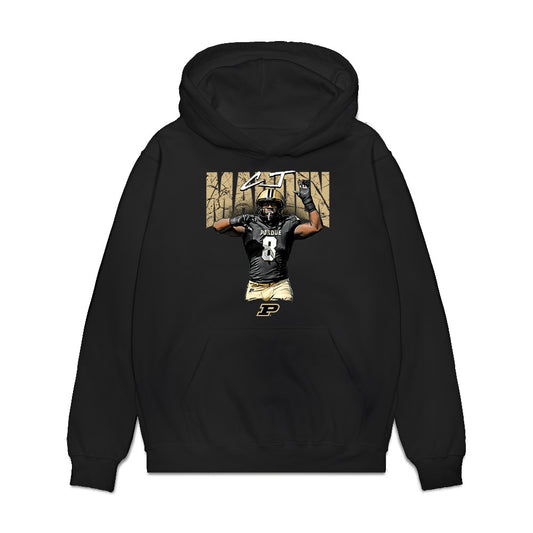 Purdue - NCAA Football : Cj Madden - Collage Premium Hooded Sweatshirt-0