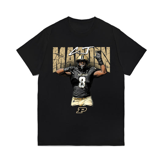 Purdue - NCAA Football : Cj Madden - Collage Comfort Colors T-Shirt-0