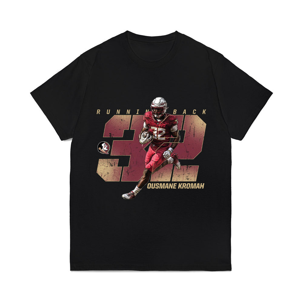 FSU - NCAA Football : Ousmane Kromah - Collage Comfort Colors T-Shirt-0