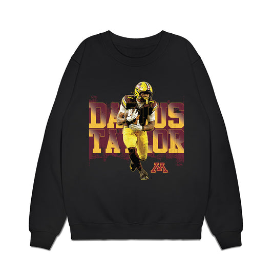 Minnesota - NCAA Football : Darius Taylor - Collage Premium Crewneck Sweatshirt-0