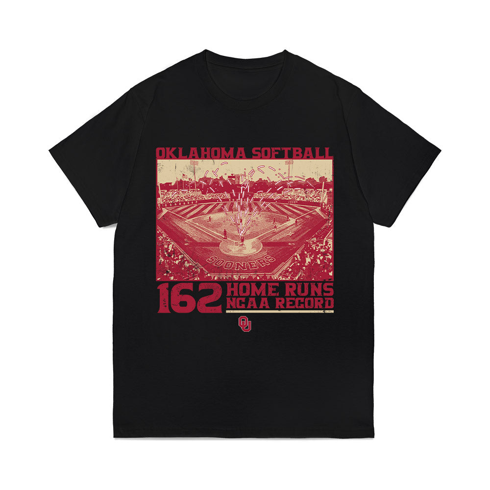 Oklahoma - NCAA Softball : Kendall Wells - 162 Home Runs Comfort Colors T-Shirt-0