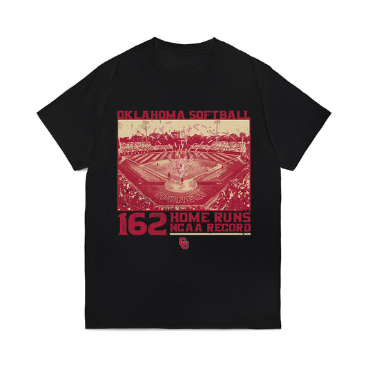 Oklahoma - NCAA Softball : Kendall Wells - 162 Home Runs Comfort Colors T-Shirt-0