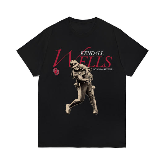 Oklahoma - NCAA Softball : Kendall Wells - legacy Comfort Colors T-Shirt-0