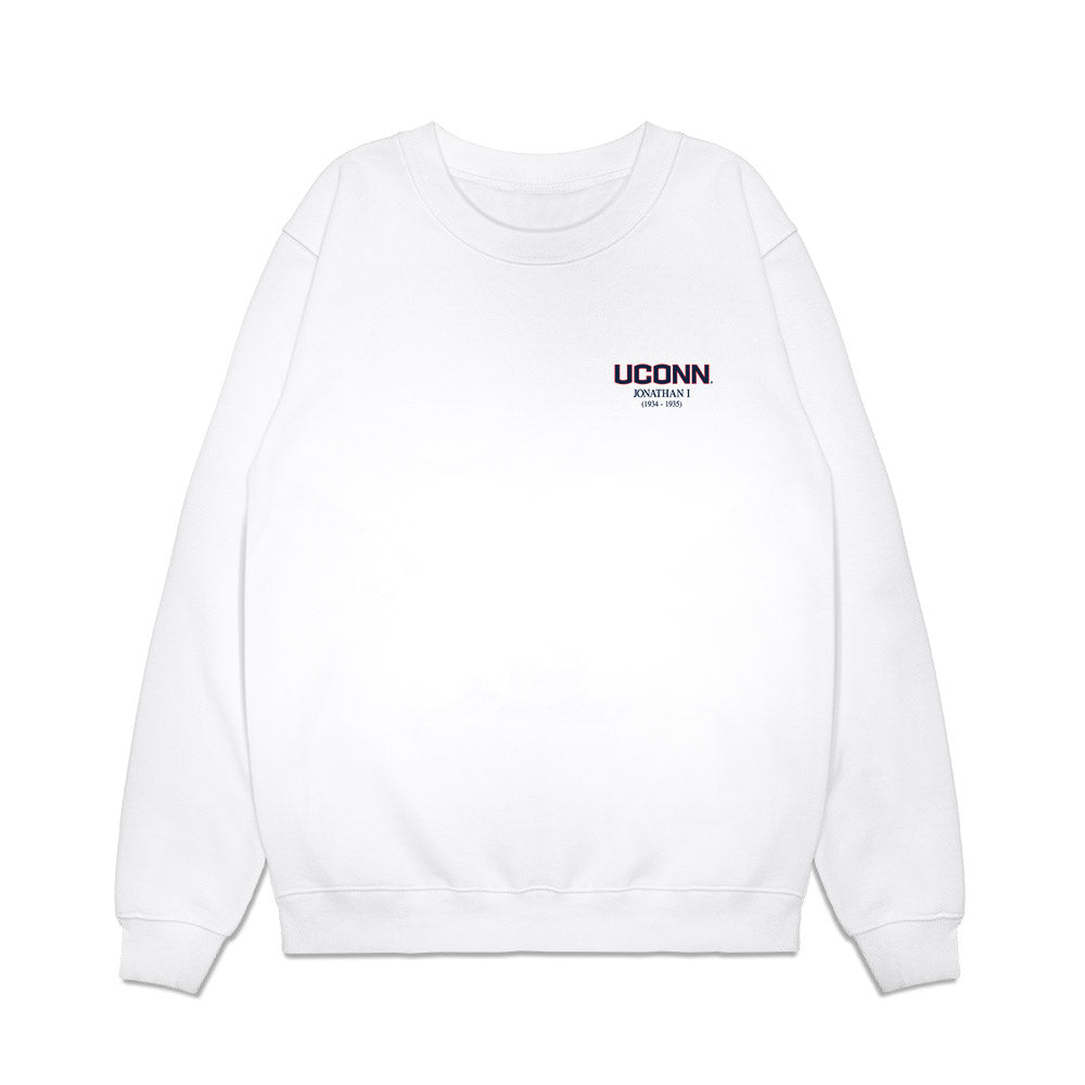 UConn - Huskies Mascot : Jonathan I - Premium Crewneck Sweatshirt-0