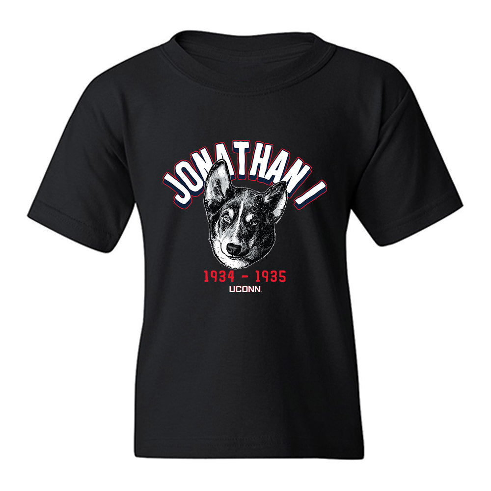 UConn - Huskies Mascot : Jonathan I - Youth T-Shirt-0