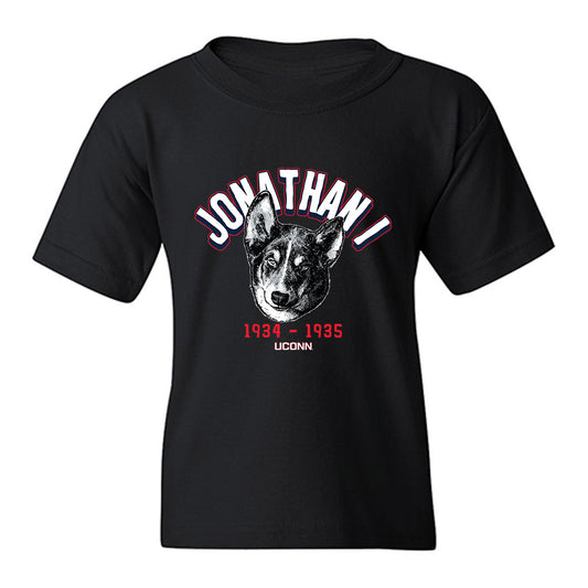 UConn - Huskies Mascot : Jonathan I - Youth T-Shirt-0