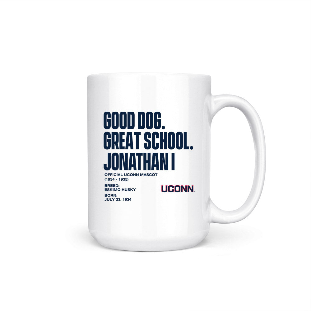 UConn - Huskies Mascot : Jonathan I - Coffee Mug-0