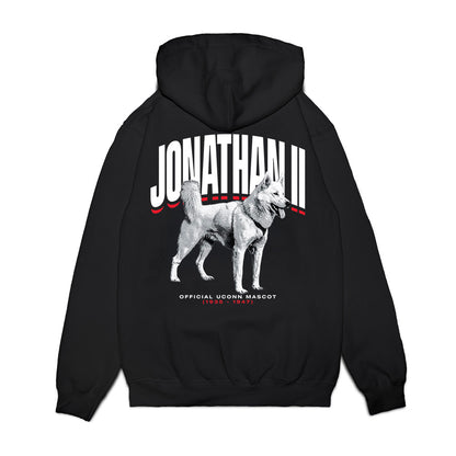 UConn - Huskies Mascot : Jonathan II - Hero Premium Hooded Sweatshirt-1