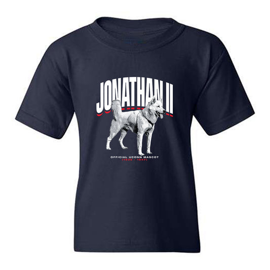 UConn - Huskies Mascot : Jonathan II - Hero Youth T-Shirt-0
