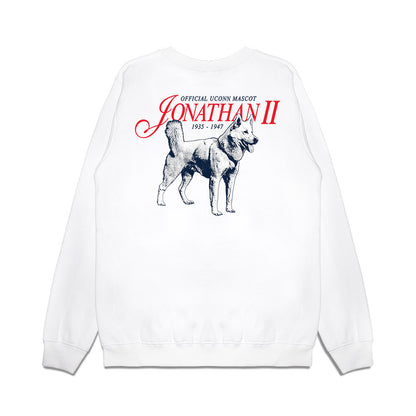 UConn - Huskies Mascot : Jonathan II - Legacy Premium Crewneck Sweatshirt-1