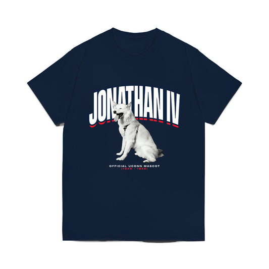 UConn - Huskies Mascot : Jonathan IV - Hero Comfort Colors T-Shirt-0