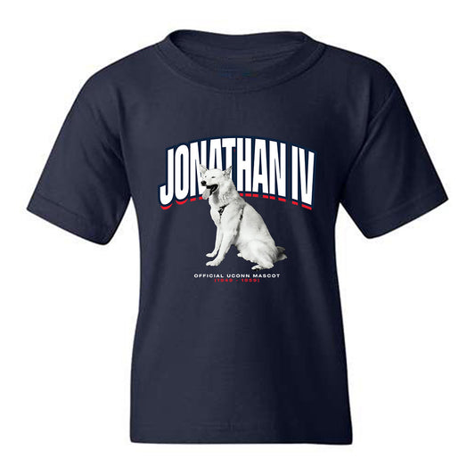UConn - Huskies Mascot : Jonathan IV - Hero Youth T-Shirt-0