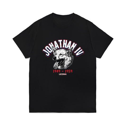 UConn - Huskies Mascot : Jonathan IV - Caricature Comfort Colors T-Shirt-0