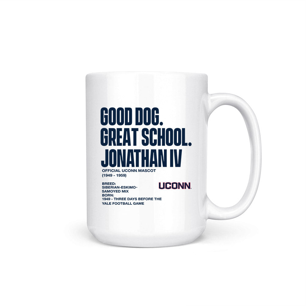 UConn - Huskies Mascot : Jonathan IV - Coffee Mug-0
