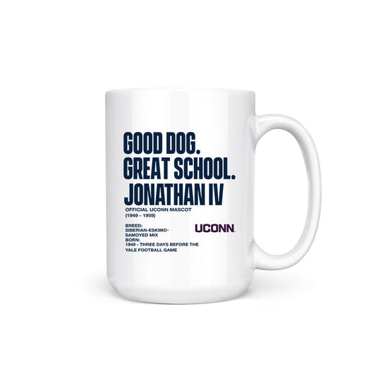 UConn - Huskies Mascot : Jonathan IV - Coffee Mug-0