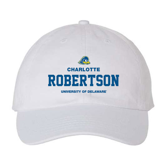 Delaware - NCAA Women's Field Hockey : Charlotte Robertson - Dad Hat-0