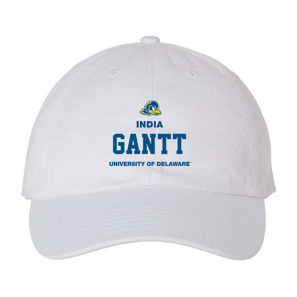 Delaware - NCAA Women's Volleyball : india Gantt - Dad Hat-0