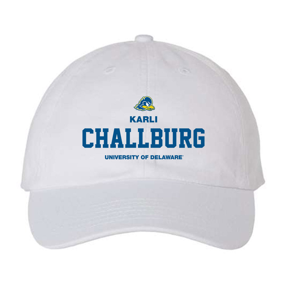 Delaware - NCAA Softball : Karli Challburg - Dad Hat-0