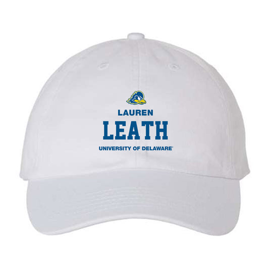 Delaware - NCAA Women's Track & Field : Lauren Leath - Dad Hat-0
