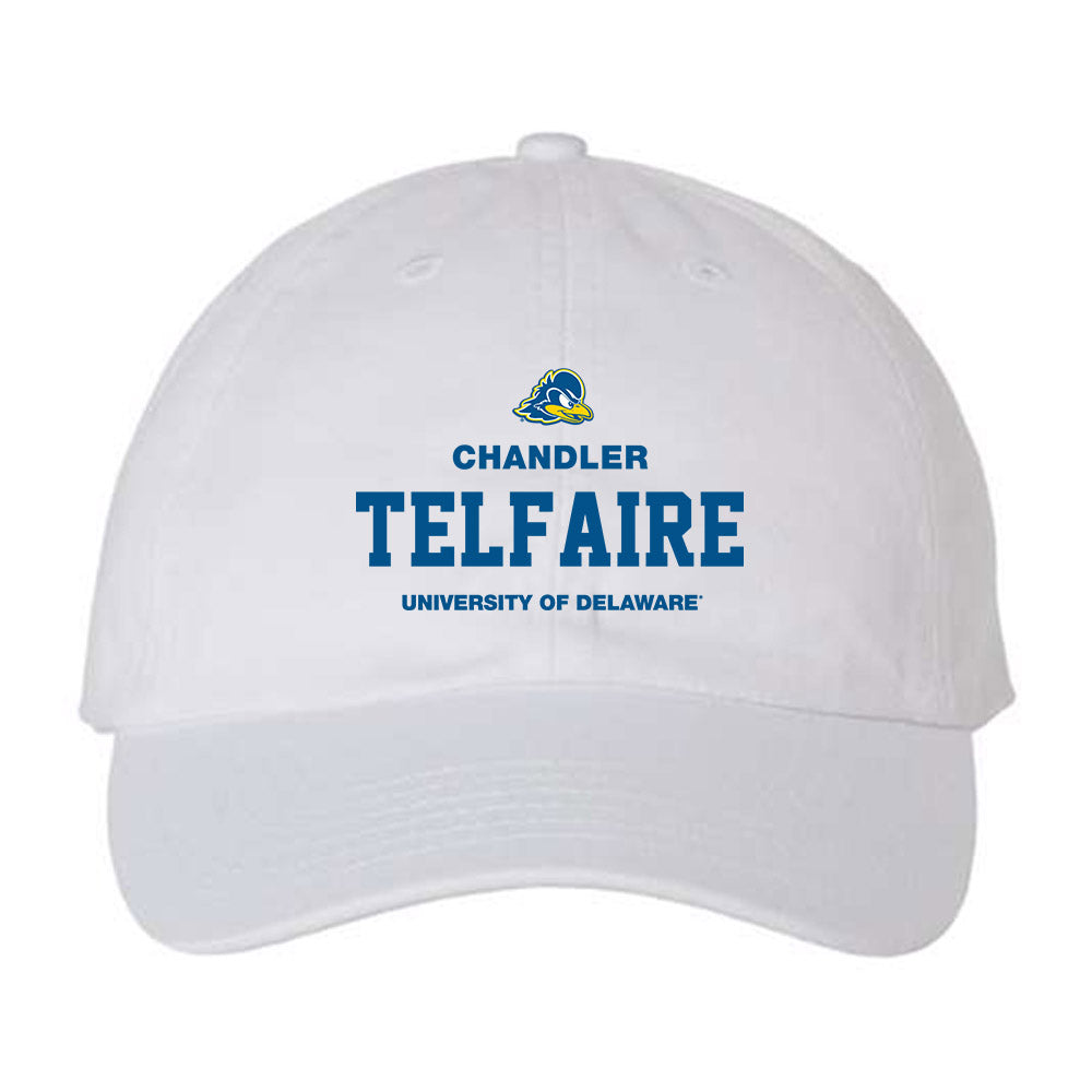 Delaware - NCAA Football : Chandler Telfaire - Dad Hat-0
