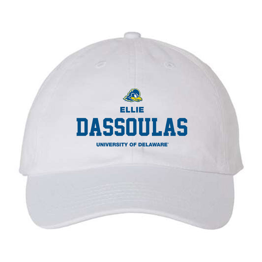 Delaware - NCAA Women's Lacrosse : Ellie Dassoulas - Dad Hat-0