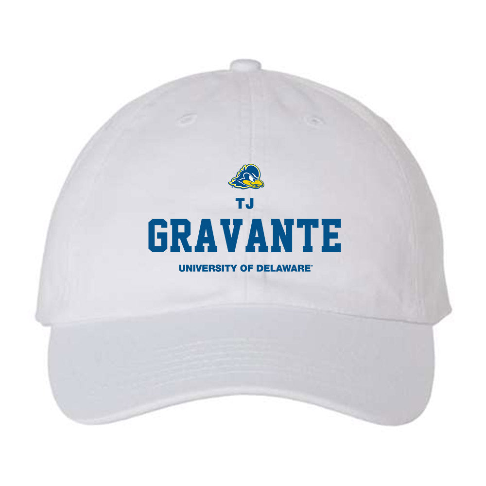 Delaware - NCAA Men's Lacrosse : TJ Gravante - Dad Hat-0