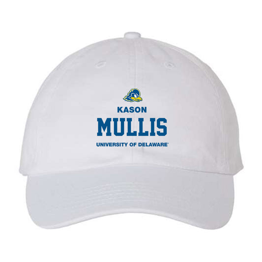 Delaware - NCAA Football : Kason Mullis - Dad Hat-0