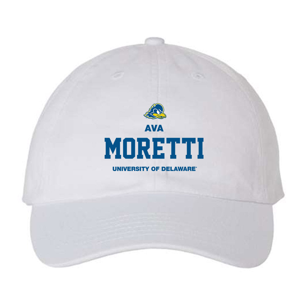 Delaware - NCAA Women's Rowing : Ava Moretti - Dad Hat-0