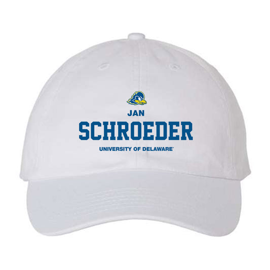 Delaware - NCAA Men's Soccer : Jan Schroeder - Dad Hat-0