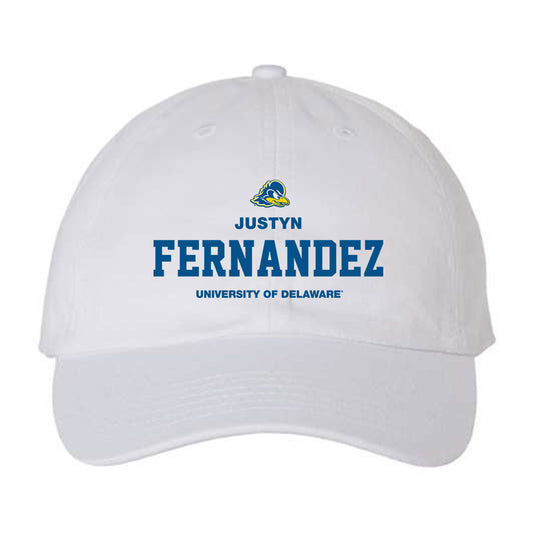 Delaware - NCAA Men's Basketball : Justyn Fernandez - Dad Hat-0