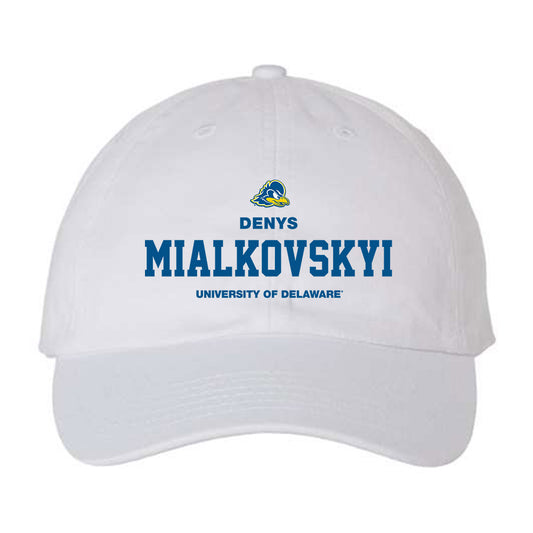 Delaware - NCAA Men's Swimming & Diving : Denys Mialkovskyi - Dad Hat-0