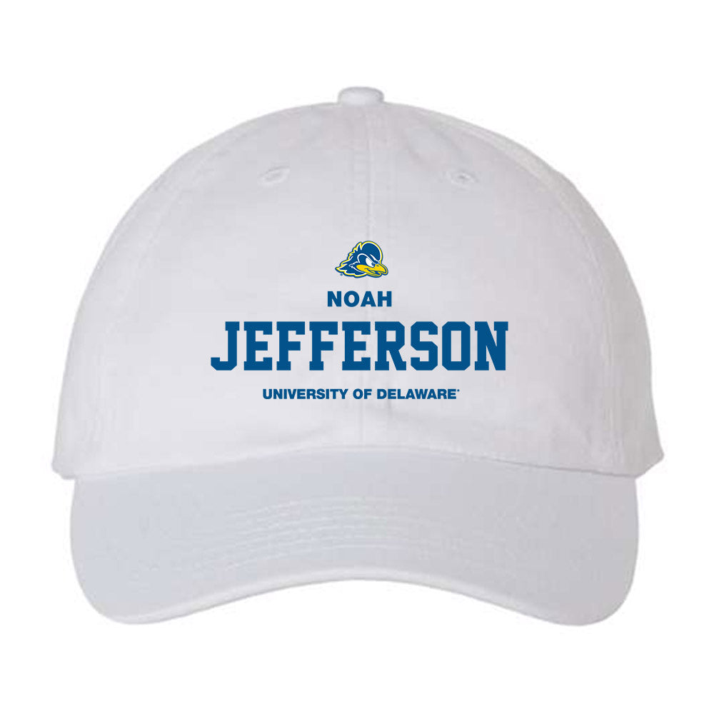 Delaware - NCAA Football : Noah Jefferson - Dad Hat-0