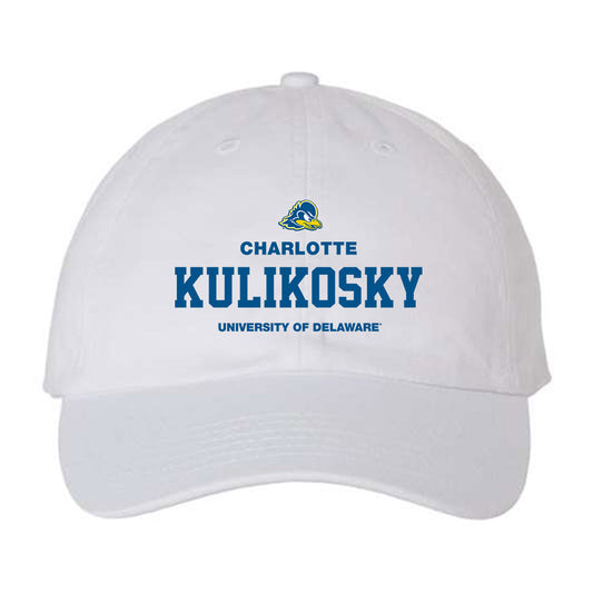 Delaware - NCAA Women's Soccer : Charlotte Kulikosky - Dad Hat-0