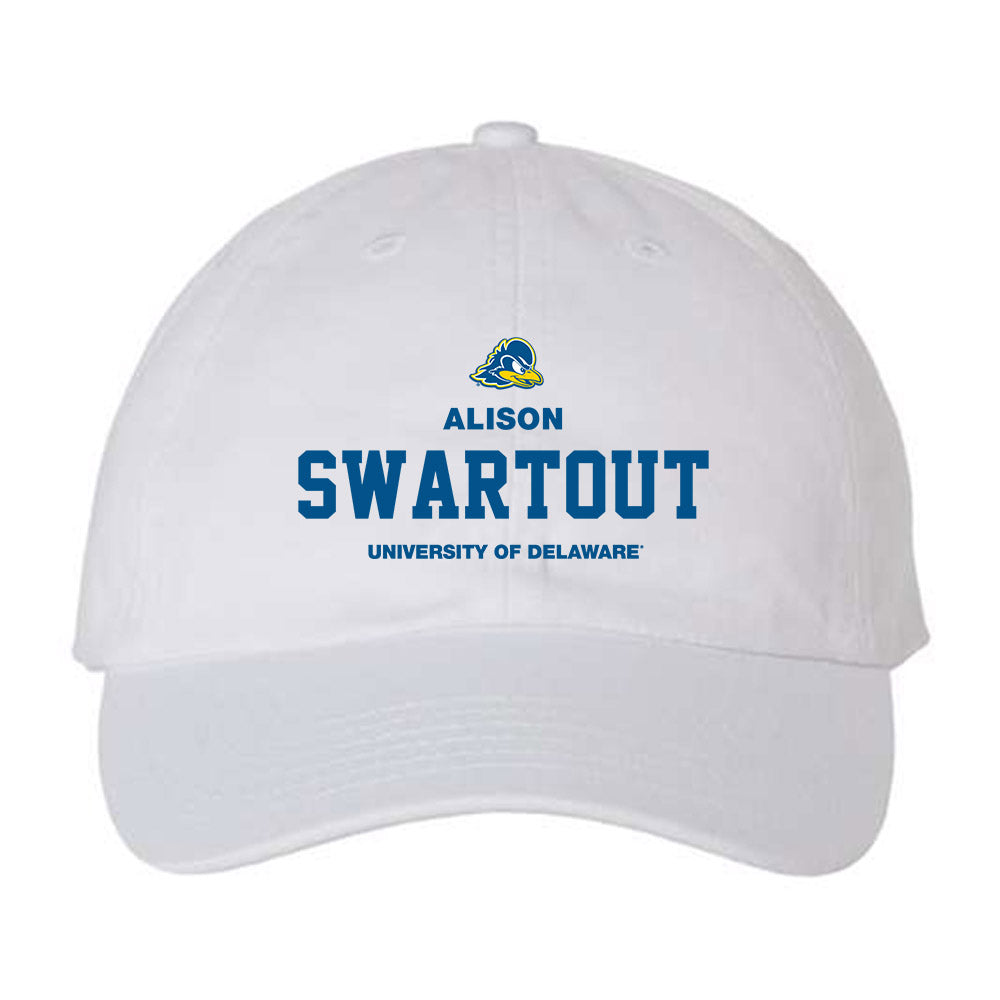 Delaware - NCAA Women's Lacrosse : Alison Swartout - Dad Hat-0