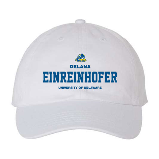 Delaware - NCAA Women's Cross Country : delana einreinhofer - Dad Hat-0