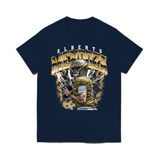 Georgia Tech - NCAA Football : Alberto Mendoza - Collage Comfort Colors T-Shirt-0