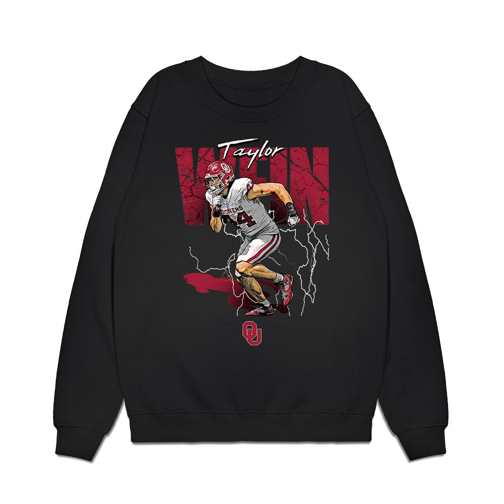 Oklahoma - NCAA Football : Taylor Wein - Collage Premium Crewneck Sweatshirt-0