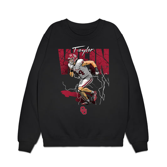Oklahoma - NCAA Football : Taylor Wein - Collage Premium Crewneck Sweatshirt-0