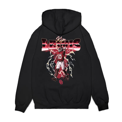 Oklahoma - NCAA Football : Kip Lewis - Collage Premium Hooded Sweatshirt-1
