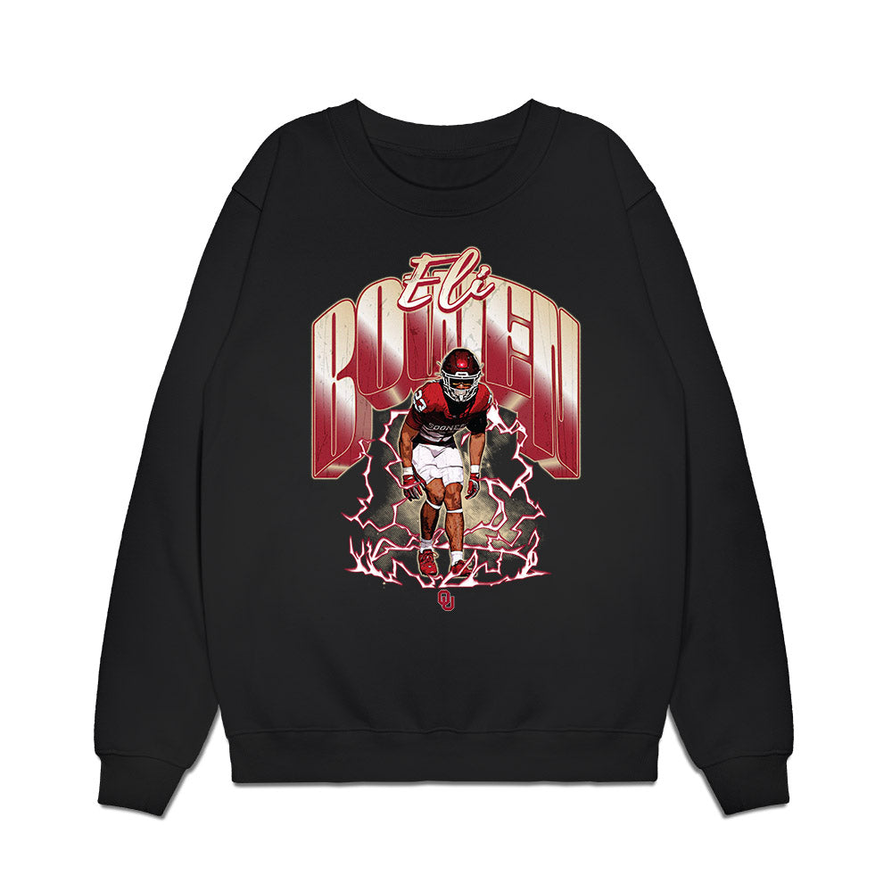 Oklahoma - NCAA Football : Eli Bowen - Collage Premium Crewneck Sweatshirt-0