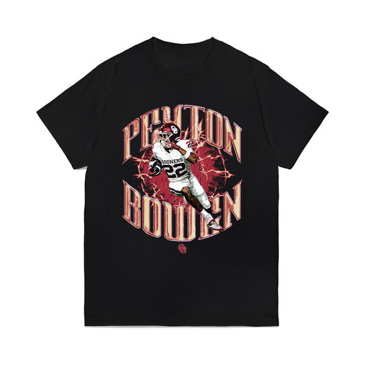 Oklahoma - NCAA Football : Peyton Bowen - Collage Comfort Colors T-Shirt-0