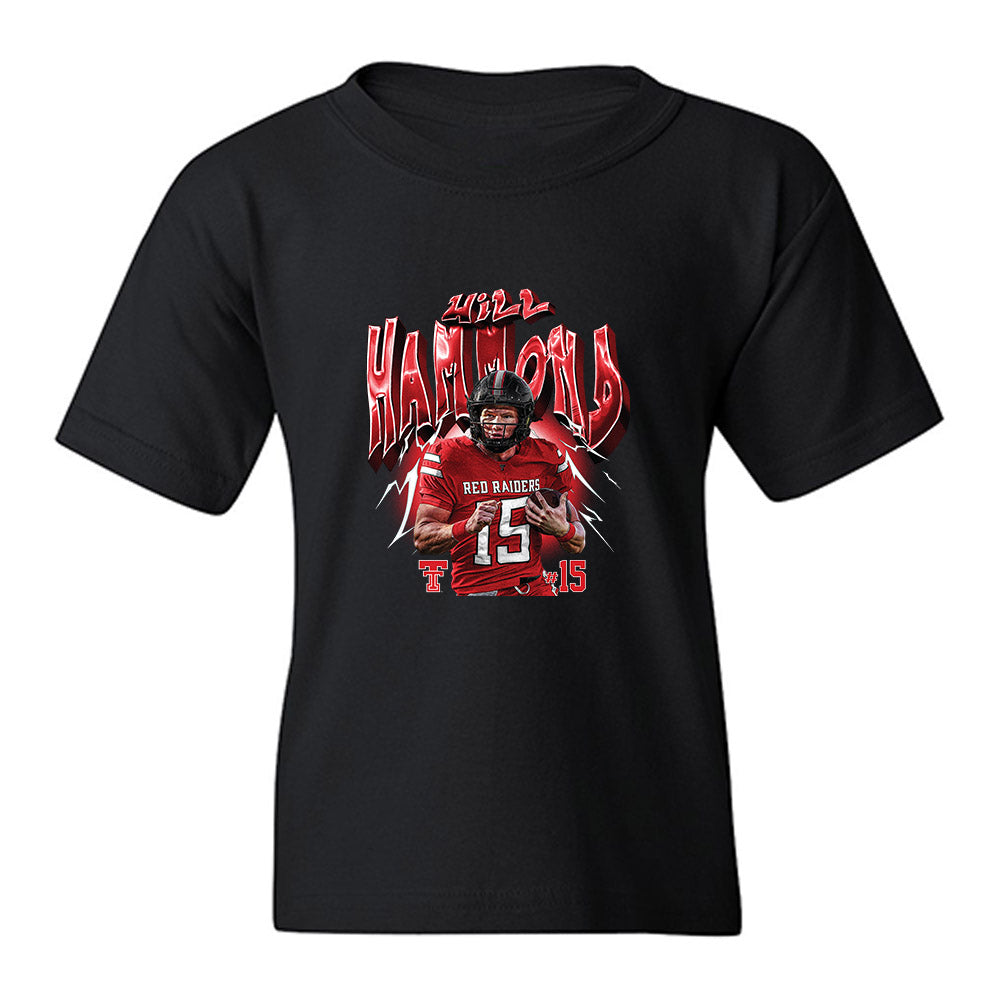 Texas Tech - NCAA Football : Will Hammond - Collage Youth T-Shirt-0
