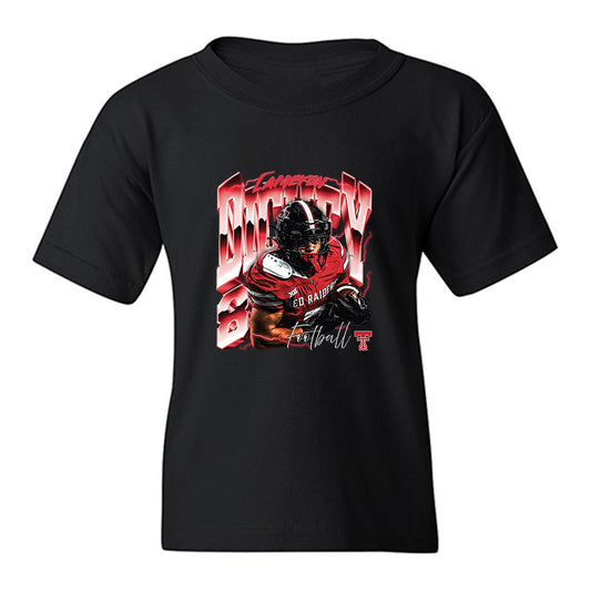 Texas Tech - NCAA Football : Cameron Dickey - Collage Youth T-Shirt-0