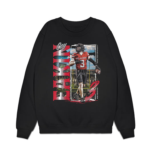 Texas Tech - NCAA Football : Coy Eakin - Collage Premium Crewneck Sweatshirt-0