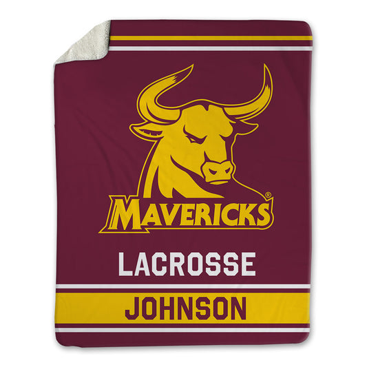 Colorado Mesa - NCAA Women's Lacrosse : Nola Johnson - Blanket-0
