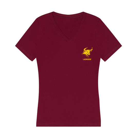 Colorado Mesa - NCAA Women's Lacrosse : Nola Johnson - Classic Shersey Women's V-Neck T-Shirt-0
